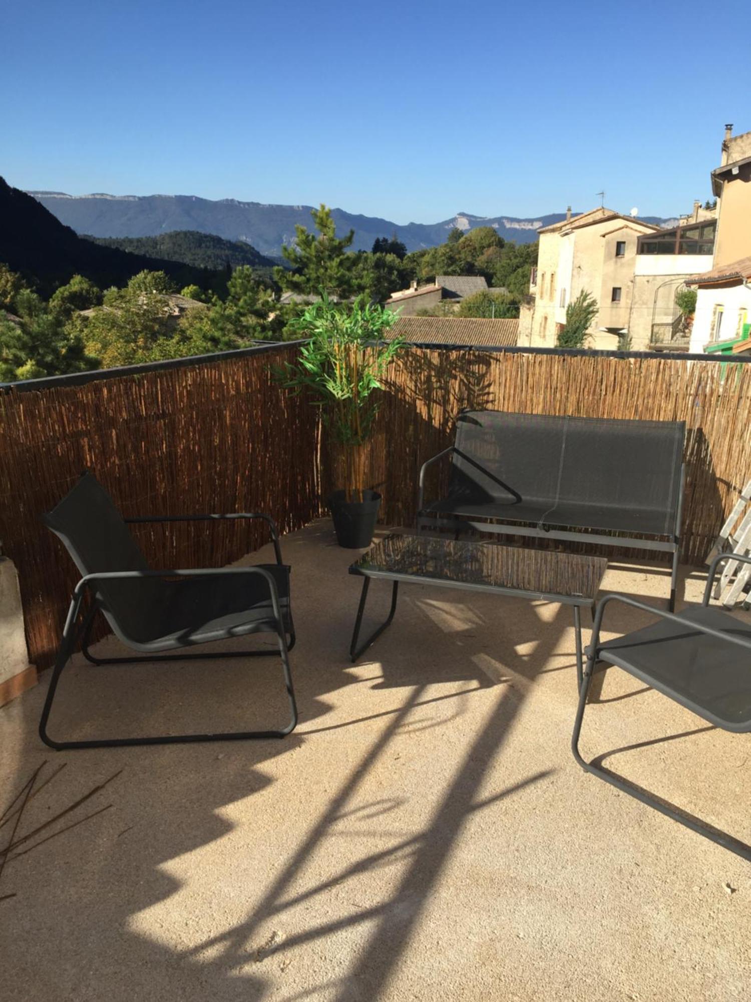 Le Maricou 120M2 Totalement Renove Terrasse 40M2 Apartman Châtillon-en-Diois Kültér fotó