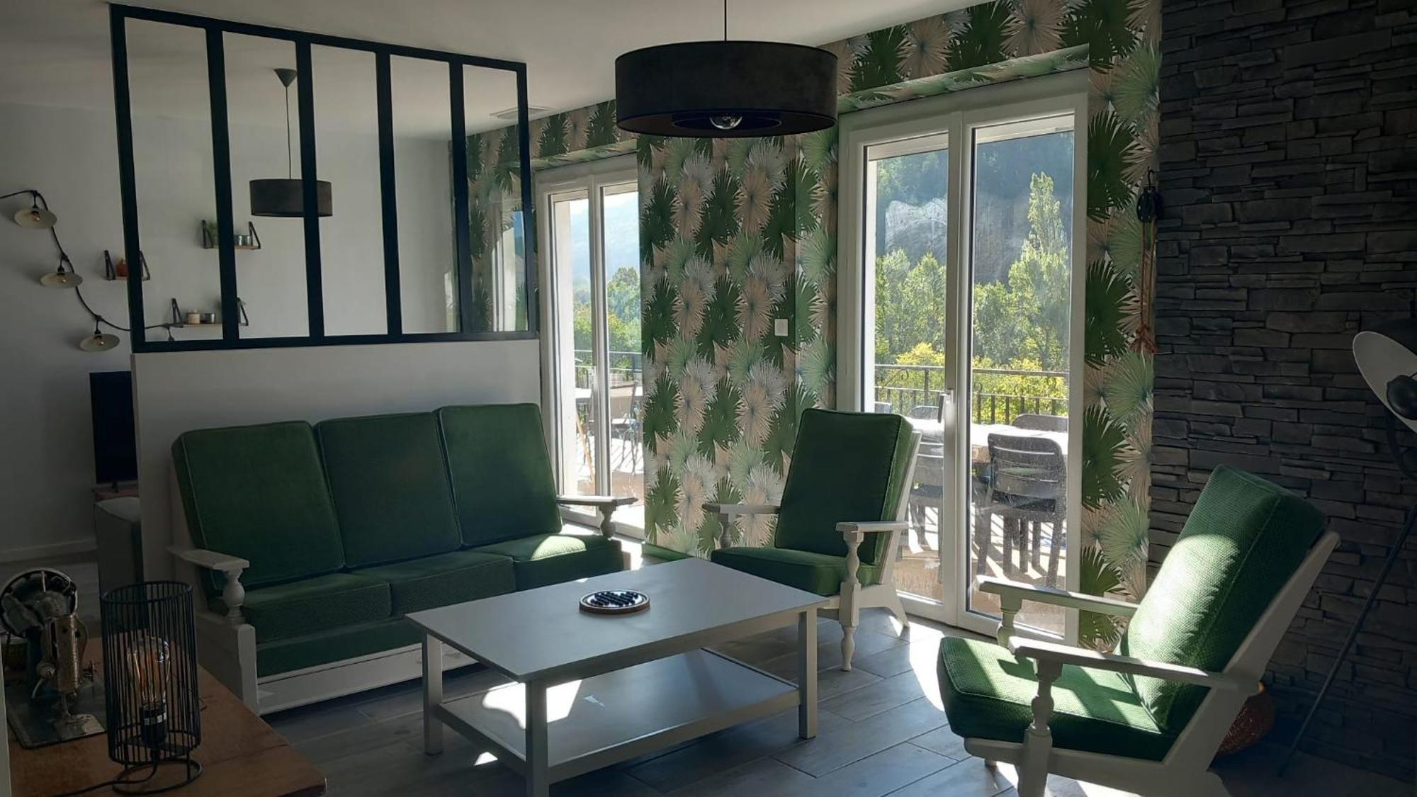 Le Maricou 120M2 Totalement Renove Terrasse 40M2 Apartman Châtillon-en-Diois Kültér fotó